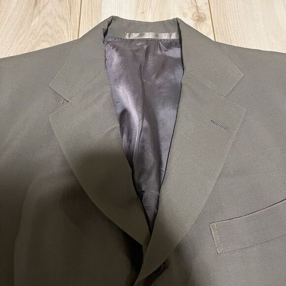 J. Press Wool Sportscoat Blazer 3 Button Green Made In USA Mens Size 40R - Picture 2 of 16